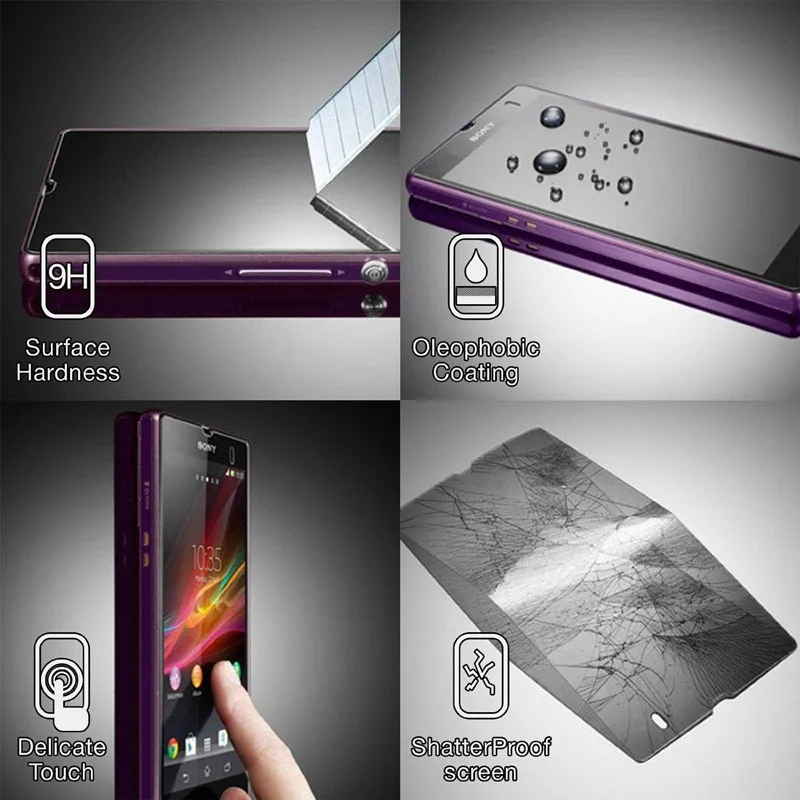 Закаленное стекло премиум класса для Sony C4 Xperia E5333 E5343 E5363 E 5333 5343 5363 защитная пленка