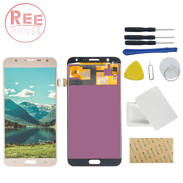 

Super AMOLED 5.5" LCD for SAMSUNG Galaxy J7 2015 J700 LCD Display Touch Screen Digitizer J700F J700M J700H Replacement