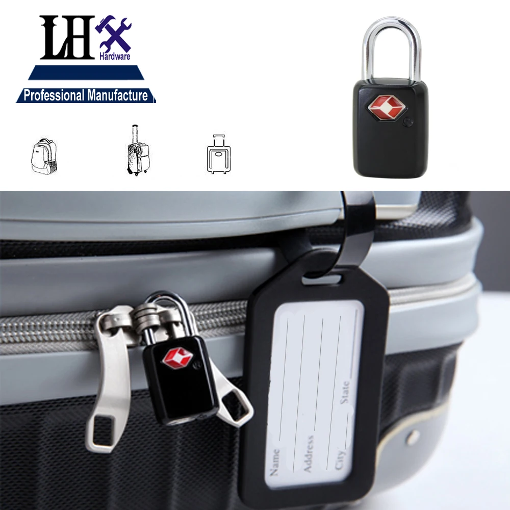 Rarelock Blue TSA Zinc Alloy Small Luggage Bag Travel Bag Suitcase Safe