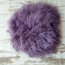 Длинный ворс Вьющееся шерстяное одеяло винтажный детский фон для фотосъемки новорожденных шерстяной слой Flokati для новорожденных меховой тканевый фон для фотосъемки