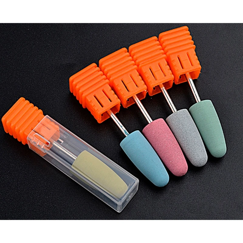 

Nail Polisher Silicone Cutting Drill Ceramic Head Manicure Pedicure Polish Tool electric drill accessory tools #11