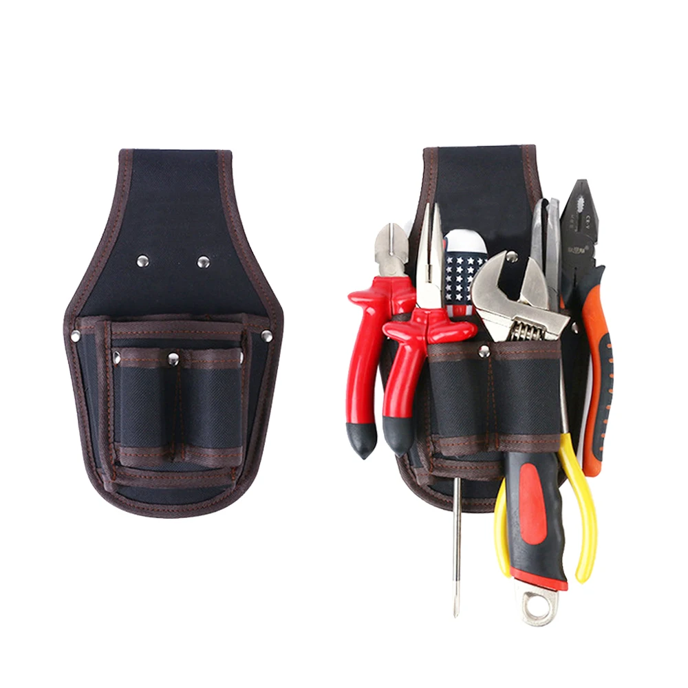 

Utility 600D Oxford Cloth Waist Tool Bag Garden Wood Work Organizer Belt Pouch Case Multi-Pocket Electrician Toolkit Holder