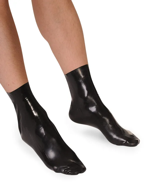 Buy Latex Rubber Ankle Socks Latex Rubber Unisex Short
