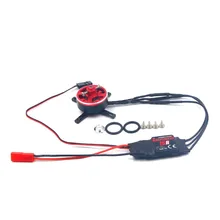 1 PCS 2403 Motor 2-3 S 15A ESC Brushless 1800KV Motor 1500KV Motores de Asa Fixa para RC Quadcopter Conector do Eixo zangão