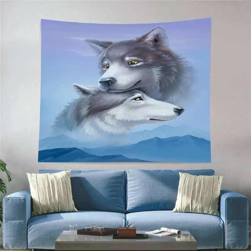 Boniu Bedroom Decor 3d Animal Tapestry Wall Hanging Cute Cat