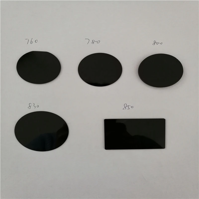 

RG780 RG830 IR bandpass optical filters glass