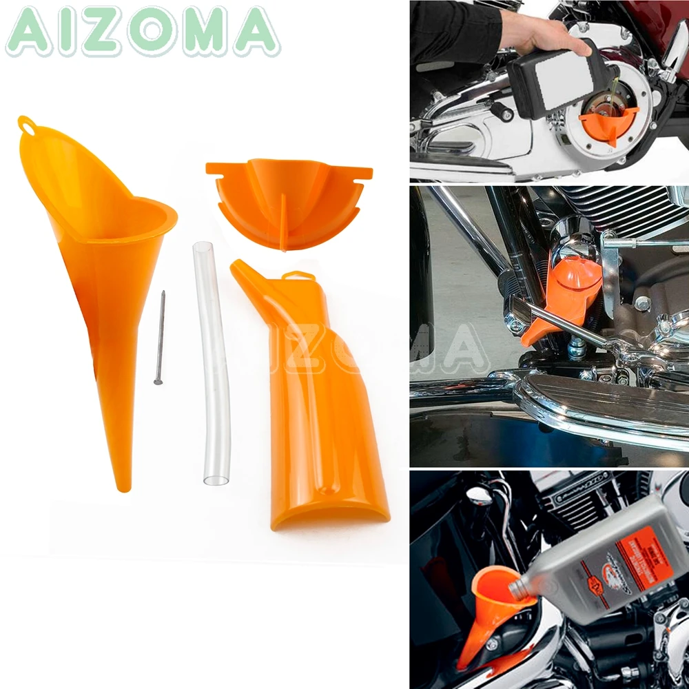 

Основной Чехол для масляного фильтра, сливная наполняемая воронка, воронка для масляного фильтра без капель для Harley Touring Sportster XR XL Dyna Softail