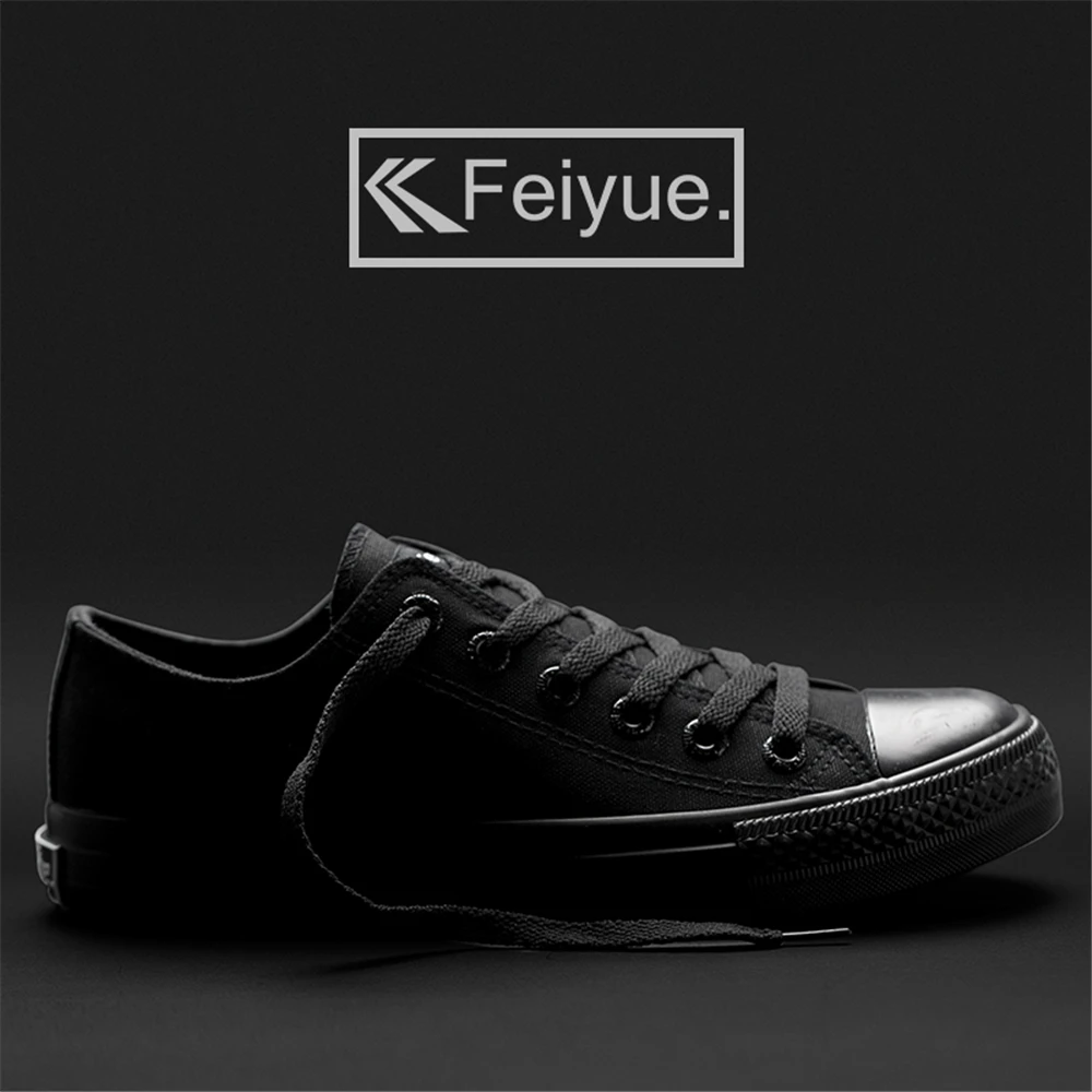Tanie Feiyue nowe czarne buty klasyczne, nowe buty Kung fu 2018, buty płócienne męskie buty damskie trampki