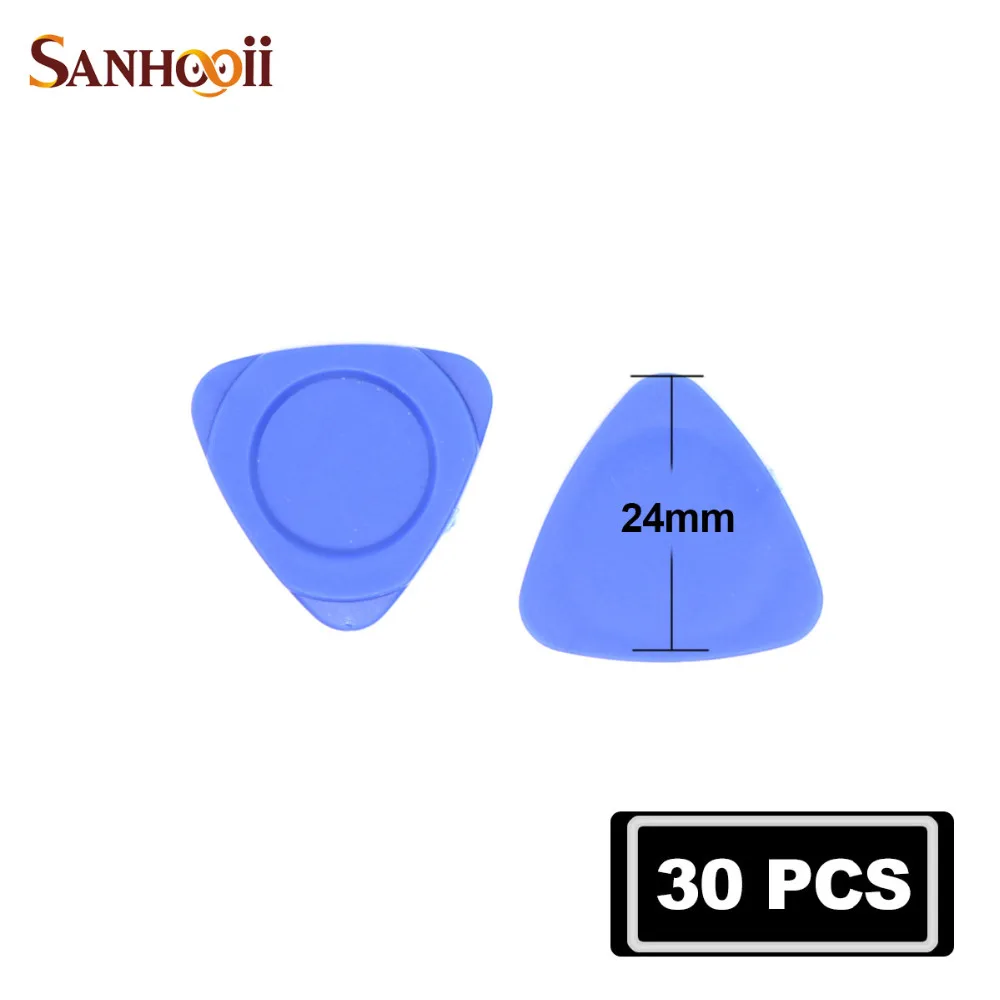 

SANHOOII 24mm Mini 30PCS Thick Plastic Triangle Opening Tool Mobile Phone Repair Tools Kit Pry Set for iPhone Hand Tools Set