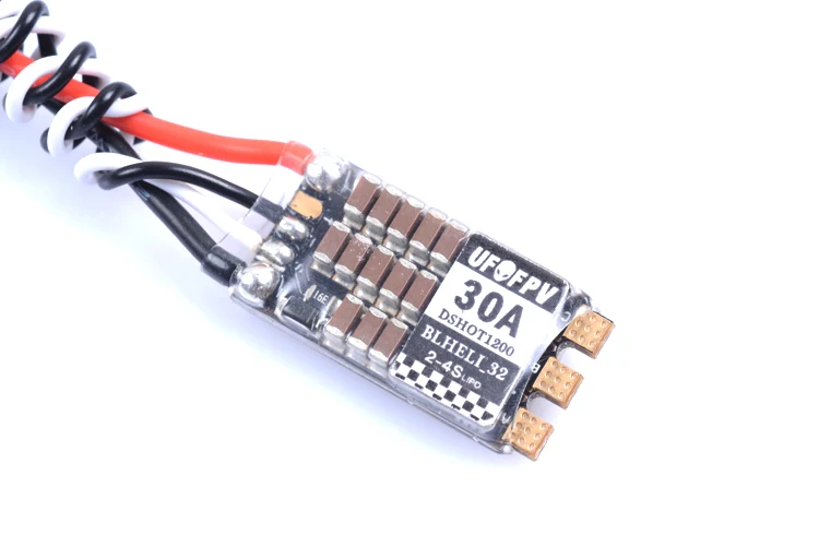 

UFO 30A Dshot1200 Blheli_32 ESC 2-4S Dshot1200 for DIY FPV racing Brushless ESC mini drone