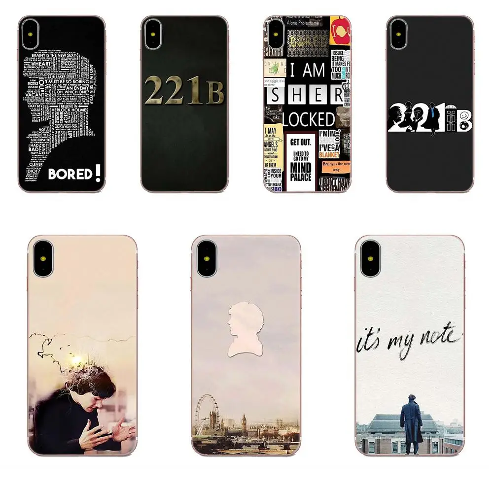 Мягкий 2017 новое поступление I am Sherlock Holmes 221B для Samsung Galaxy Note 5 8 9 S3 S4 S5 S6 S7 S8 S9 S10 mini Edge