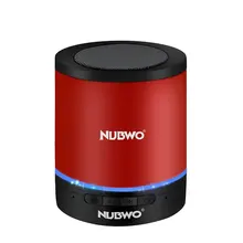 NUBWO Bluetooth динамик, беспроводной портативный динамик, открытый мини беспроводной динамик с многофункциональным стерео, встроенный микрофон