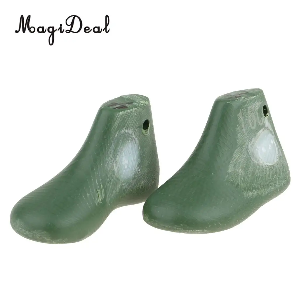 

Plastic Doll Shoe Lasts Mold Shoemaking Tool for 18'' Girl & Boy Dolls Accessories Green #5