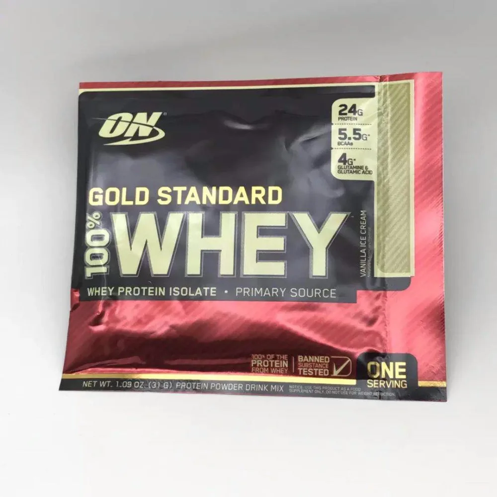 

ON Optmont gold standard whey protein powder, fitness strengthening muscle powder, WHEY 1 bag of 30g Free shipping