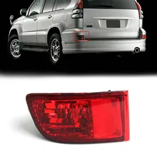 Best new For Toyota Land Cruiser Prado J120 02-09 ABS Rear Left Bumper Fog Lamp Housing