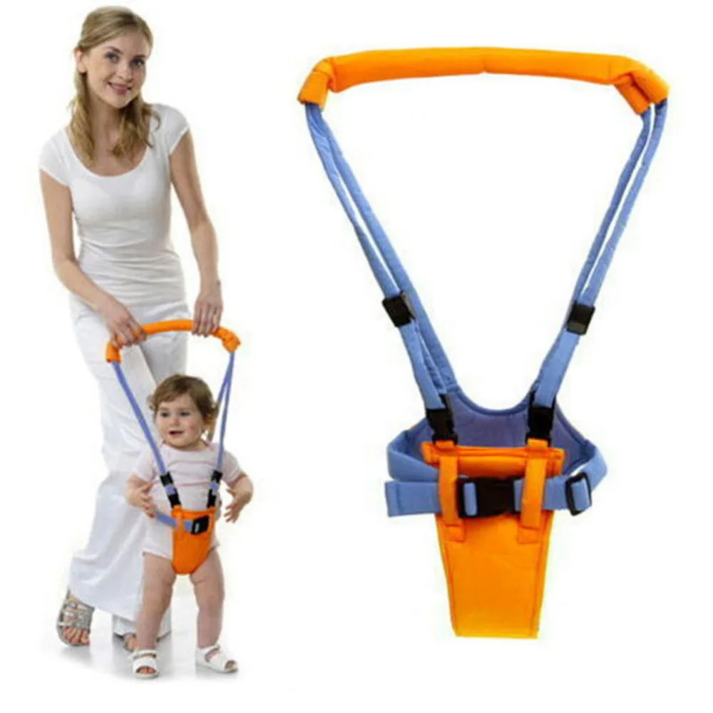 Baby Learning Walking Assistant Walkers Toddler Safety Harness Basket