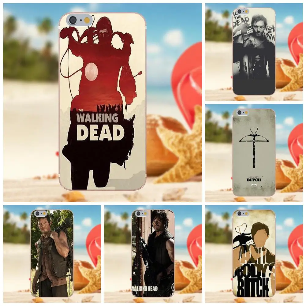 

TPU New Arrival For Galaxy Alpha Core Note 2 3 4 S2 A10 A20 A20E A30 A40 A50 A60 A70 M10 M20 M30 The Walking Dead Daryl Dixon