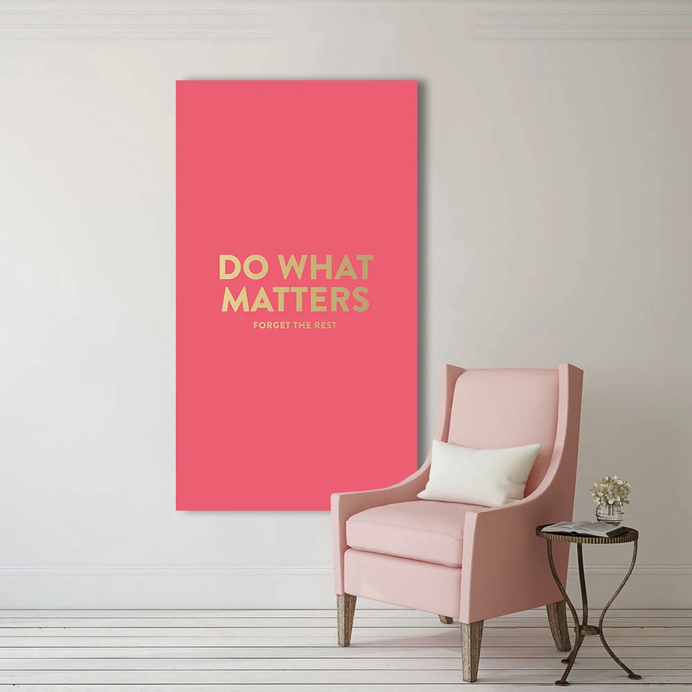 Buy WANGART Canvas Art do what matters Unframed
