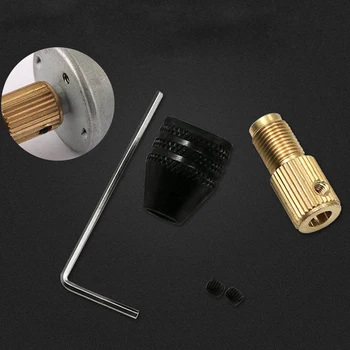 

2/2.3/3.17/5.0 mm Mini Drill Chuck 0.3-3.2mm Electric Motor Shaft Fixture Drill Bit Drill Chuck Adapter Micro Drill Chuck Hex