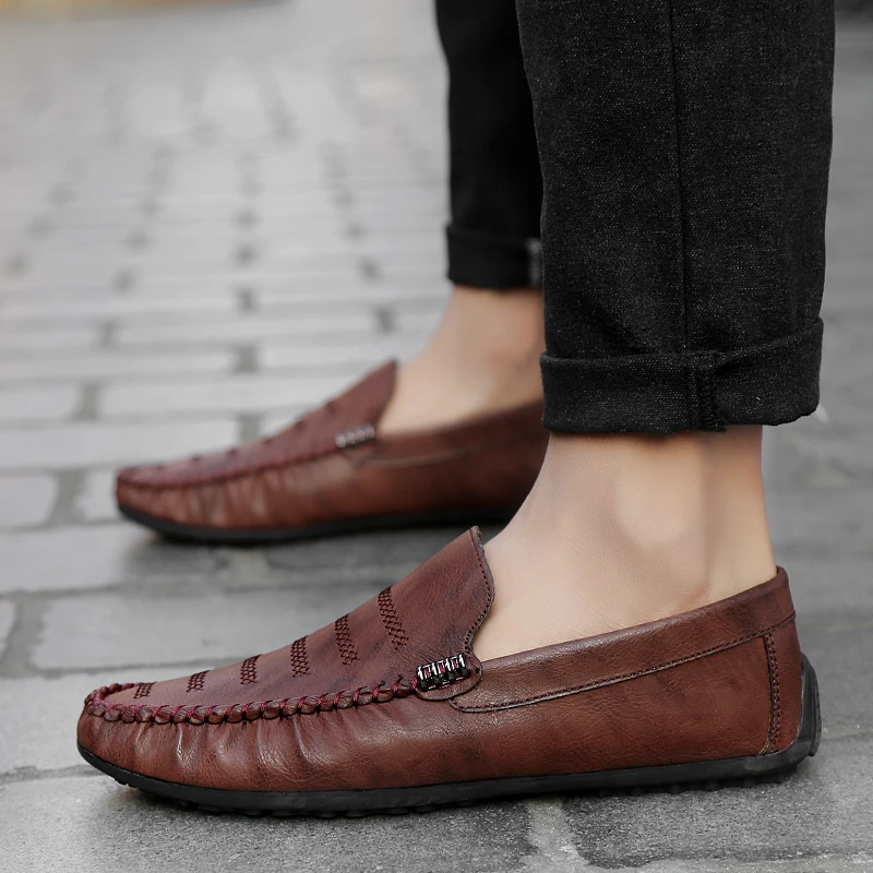 

NORTHMARCH Casual Shoes Men Leather New Fashion Loafers Moccasins Mokasin Kasual For Men Lightweight Boat Shoes Zapatos Hombre