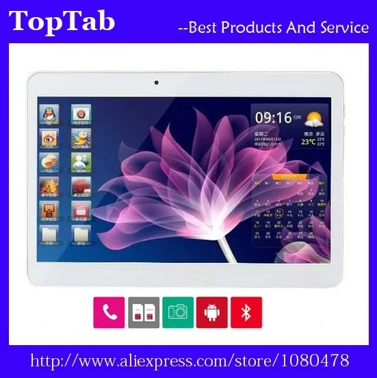 DHL Free Shipping tablet 10 inch MT6582 Quad Core 3G 1024*600 5.0MP Camera 2GB 16GB Android 4.4 Bluetooth GPS