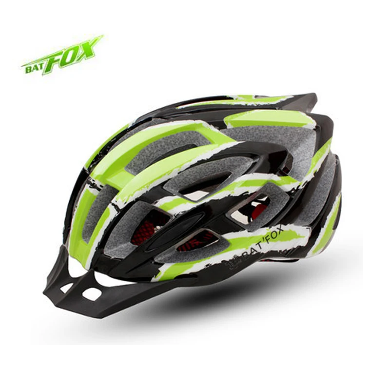 BATFOX Integrally molded font b Bicycle b font font b Helmet b font EPS PC Breathable
