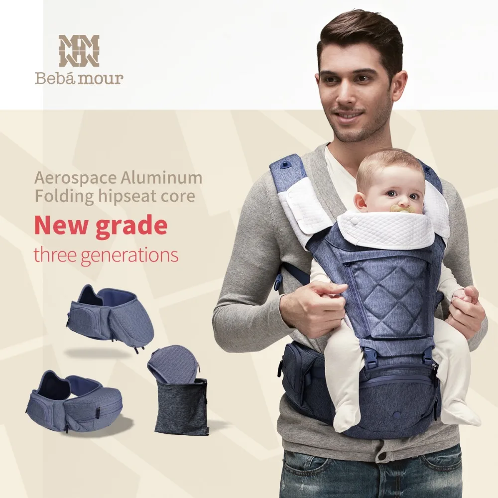 porte bébé sur la hanche