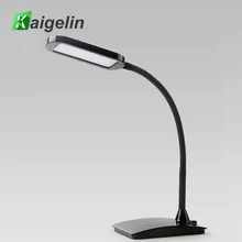 Светодиодная настольная лампа для чтения с защитой глаз, светодиодная лампа для учебы, usb-порт для зарядки, трехуровневый переключатель яркости, диммер, настольная лампа