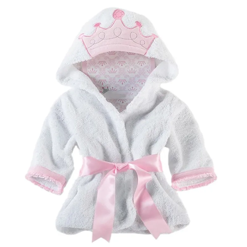 Menino com Capuz Animal dos Desenhos Vestido de Vestir Bebê Menina Roupão Animados Toalha Cobertor Robe 2020 Primavera Longo-mangas Compridas 6 animal dos desenhos animados toalha cobertor robe