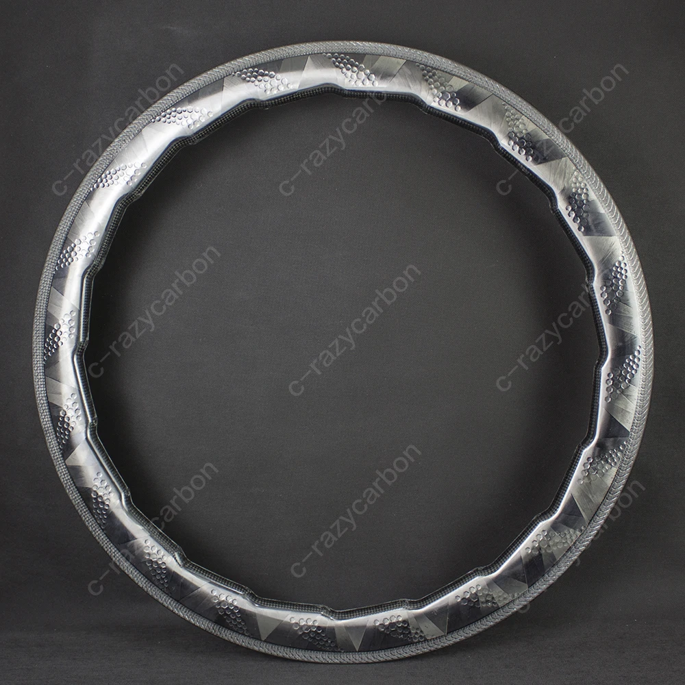 

Super light 450grams T800 Dimple Road t700 Aerodynamic Weave Rims 58mm Depth Clincher With Special Brake Surface