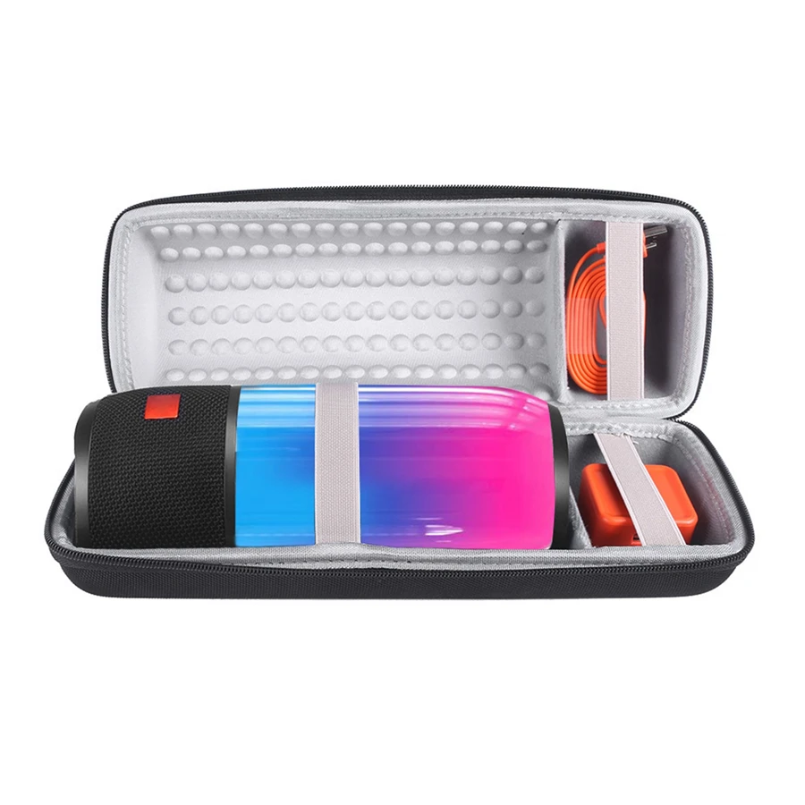 

XBERSTAR EVA Hard Case for JBL Pulse 3 Speaker and Charger Gray Inner Protector Bag for JBL Pulse3 BlueTooth