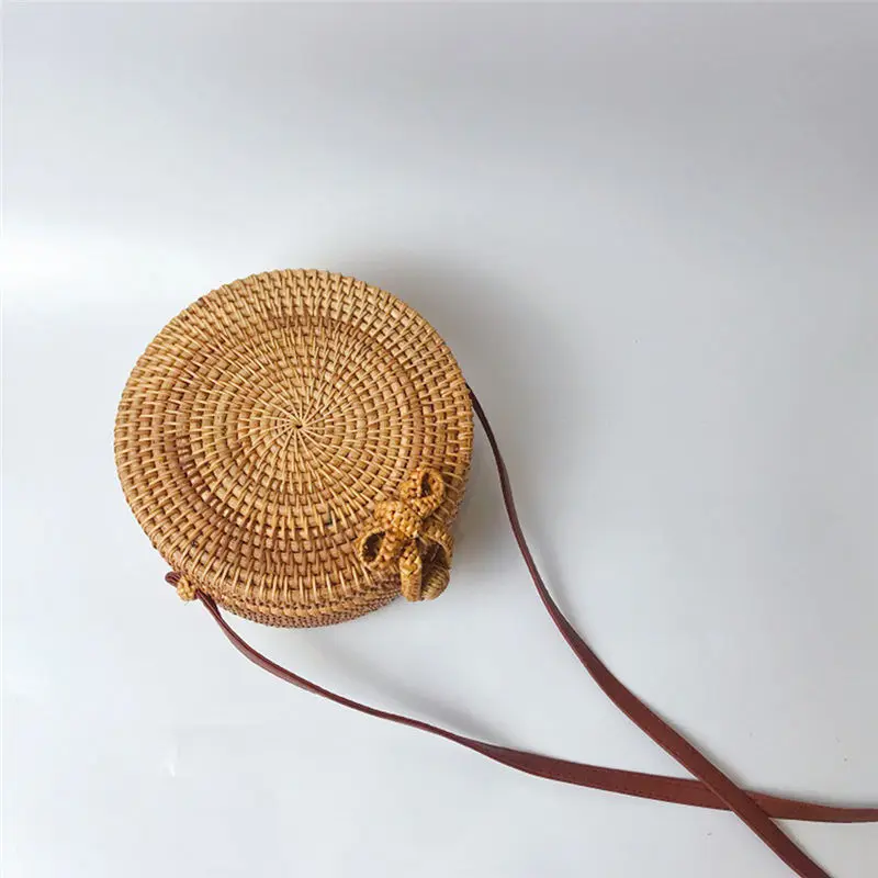 Handwoven Retro Rattan Straw crossbody Bags for Women 2019 Messenger Bags handbag women's bag bolsa feminina sac a main 40MA2509