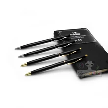 Супер Фантастический Пасхальный день подарки Серебряный и Золотой Шариковая ручка подарки украшения отделка нержавеющая