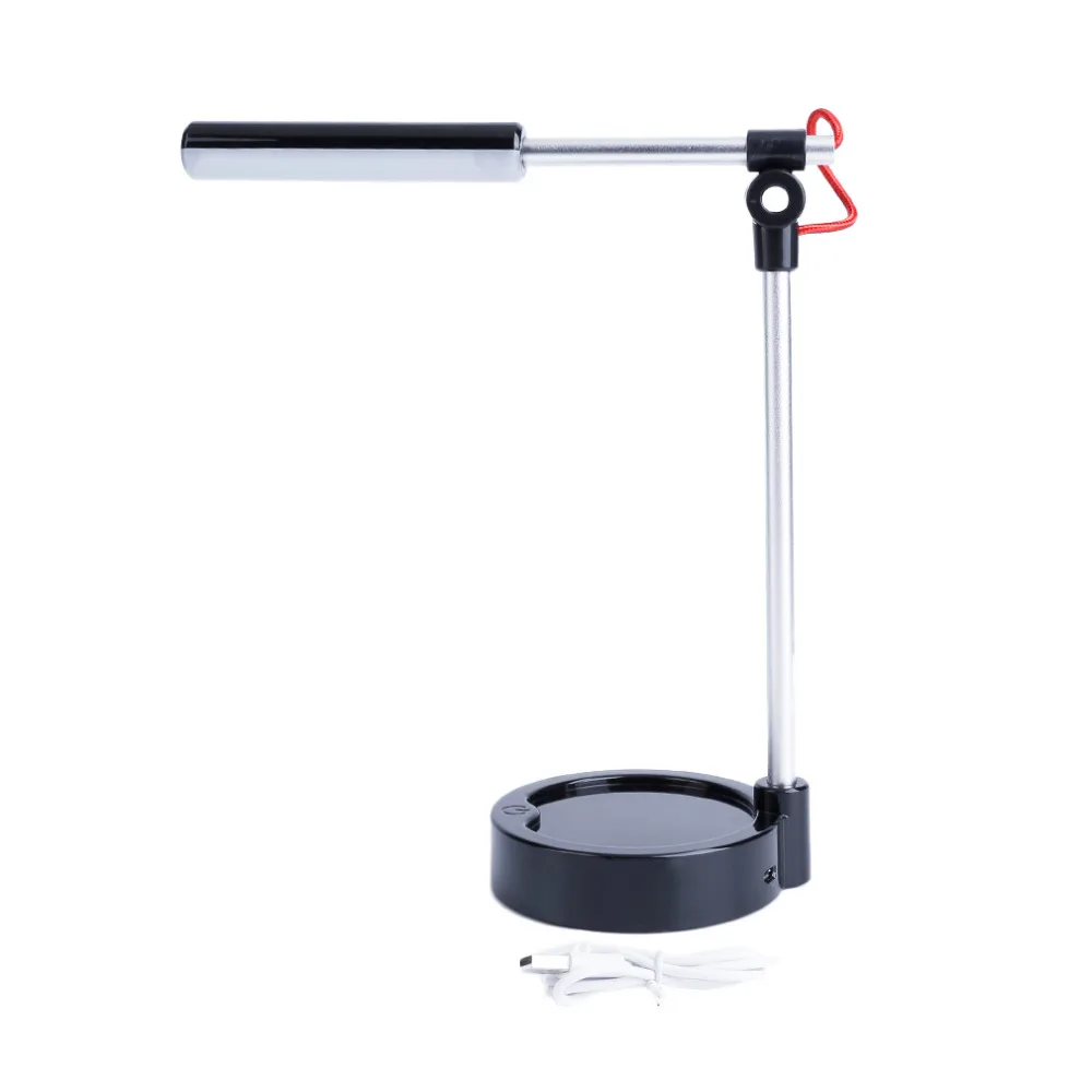 

USB Rechargeable Reading LED Light Lamp Clip Holder Bedroom Students Eye Protective Desk Lamp Soft Reading Light