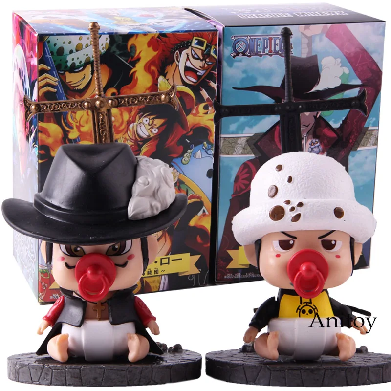 Экшн фигурка дракуля михок Трафальгар д Аниме One Piece портрет пиратов ПВХ