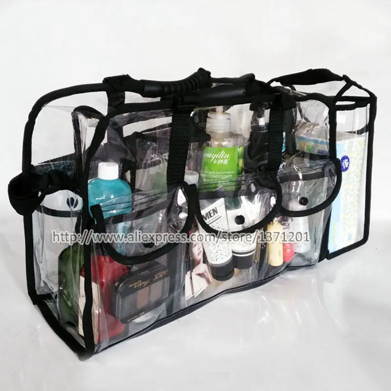 ПВХ водонепроницаемый Женский Несессер для туалетных принадлежностей прозрачный мешок для мытья косметики сумки для хранения