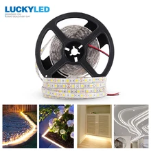 Счастливая Светодиодная лента 5050 SMD Водонепроницаемая 12 В 5 м Гибкая RGB Светодиодная лента s Диодная Лента светодиодная лента световой полосы 60 Светодиодный s/M светодиодная лента e