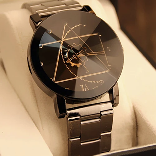 Новые роскошные часы модные часы из нержавеющей стали для мужчин и женщин кварцевые наручные часы Orologio Uomo горячие продажи подарок дропшиппинг