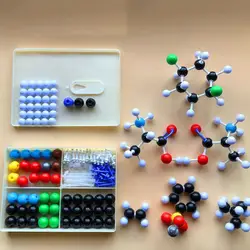 Молекулярная Структура модель студентов Применение химических клуб пропорционально органических-1 комплект Atom молекулярные модели