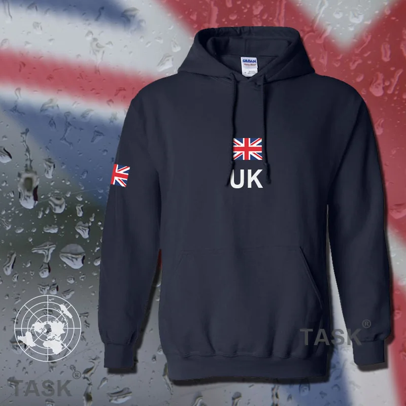 UK United Kingdom hoodies men sweatshirt polo sweat new hip hop