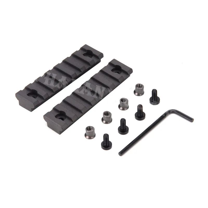 بندقية صيد نطاق 2X7 فتحة Keymod 20 مللي متر Picatinny ويفر السكك الحديدية القسم ل مفتاح وزارة الدفاع Handguard نظام