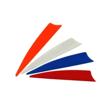 100 шт " Стрела лопасть щит задняя крылья из ТПУ Flecthing для углеродистой стрелы Охота стрельба из лука лук пластиковая лопасть Fletch