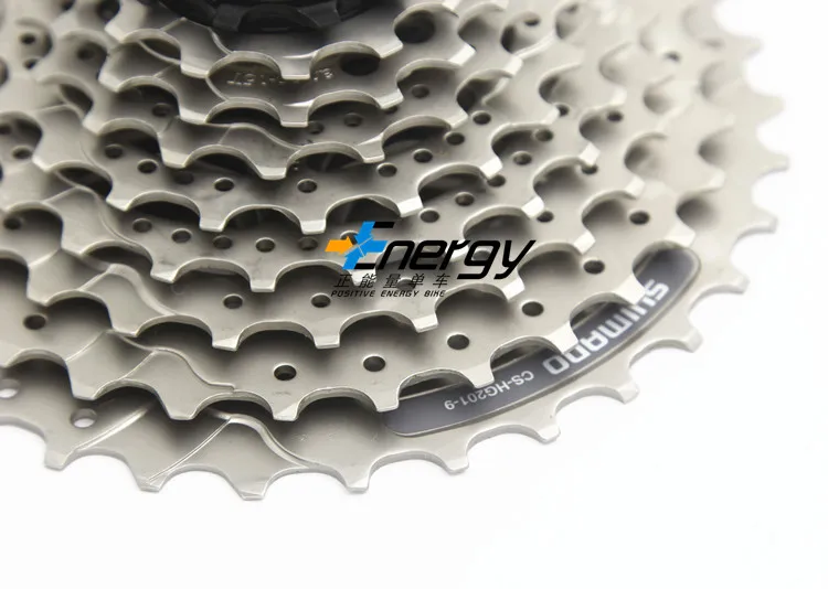 Shimano CS-HG201-9 سرعة mtb دراجة دراجة 9 ثانية 9/27 سرعات freewheel الكاسيت حذافة 11-34 طن/36 طن دراجة أجزاء العتاد