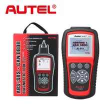 Original Autel AutoLink AL619 OBDII CAN ABS and SRS Scan Tool AL619 AL 619 Professional Diagnostic
