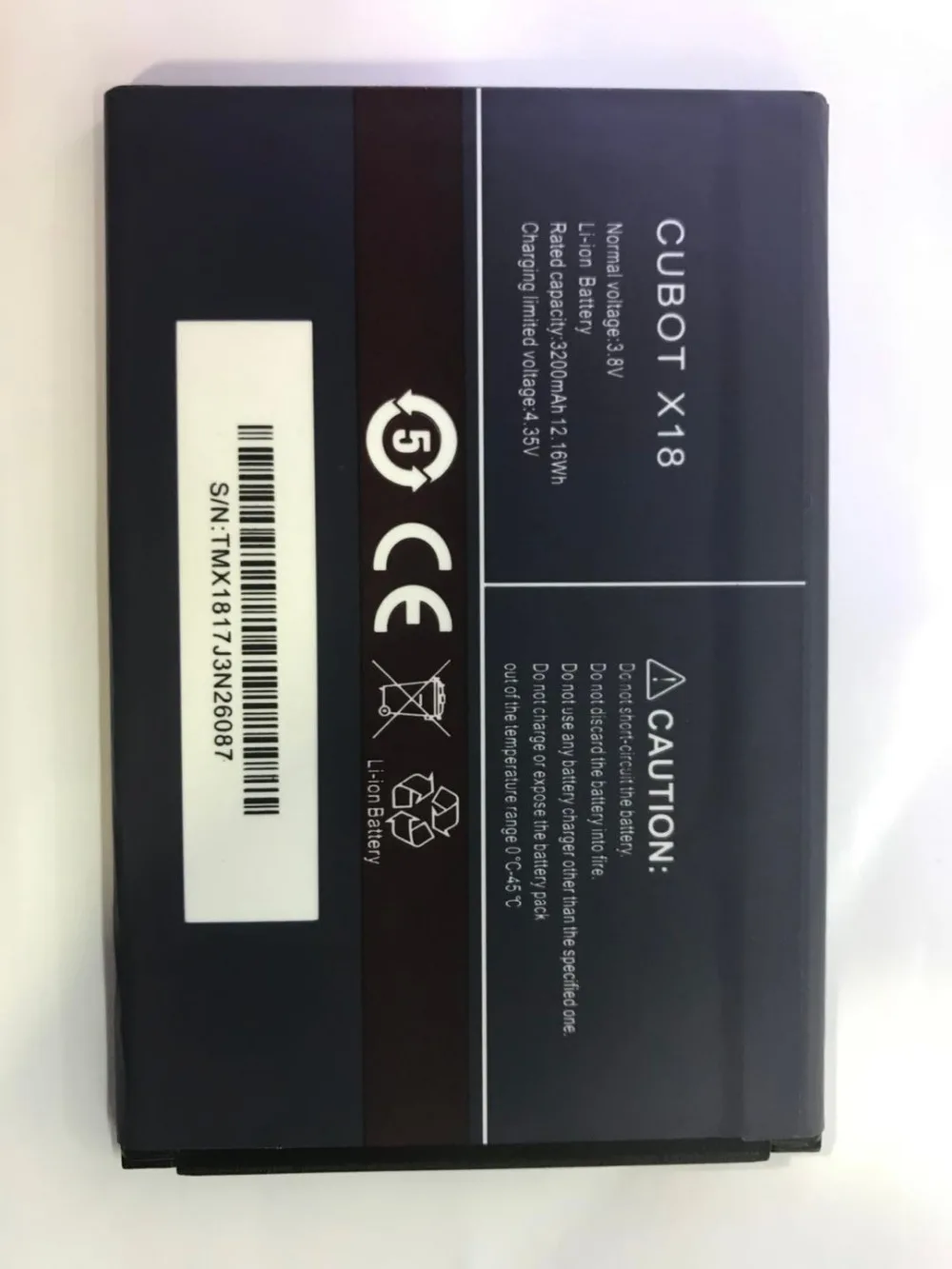 

For Cubot X18 Extreme Replacement 3200mAh Battery For Cubot X18 Bateria Batterie Cell Mobile Phone