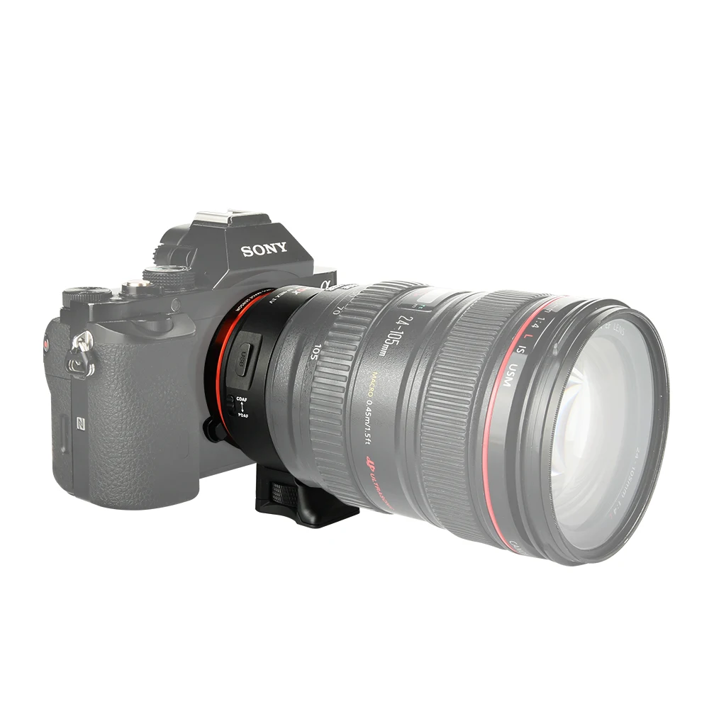 Viltrox EF NEX IV автофокусом Переходники объективов для Canon EOS S объектив Sony E полный