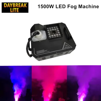 

1500w led fog machine dmx512/remote control stage 24x3w RGB led smoke machine up/down spray