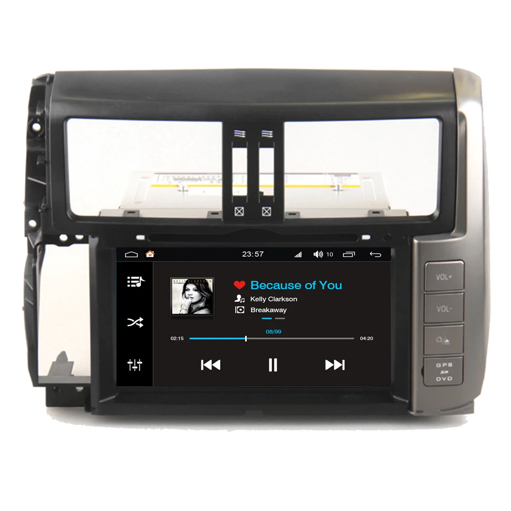Flash Deal For Toyota Prado 150 TX TXL Android 8.0 Auto Stereo Radio RDS DVD GPS Navigation Mirror Link Multimedia Player Headunit 1