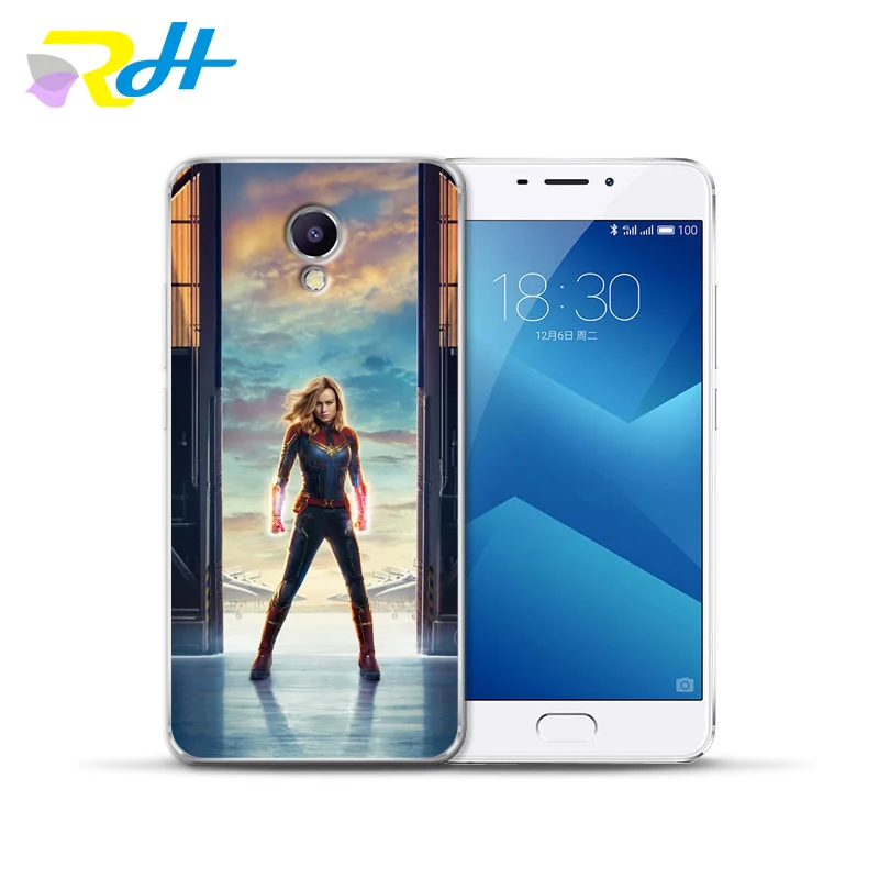 Чехол Etui для Meizu U10 U20 M5 Note M5C M3C Pro 6 M3S Max M5S M6 M3 Модный чехол Captain Чехлы