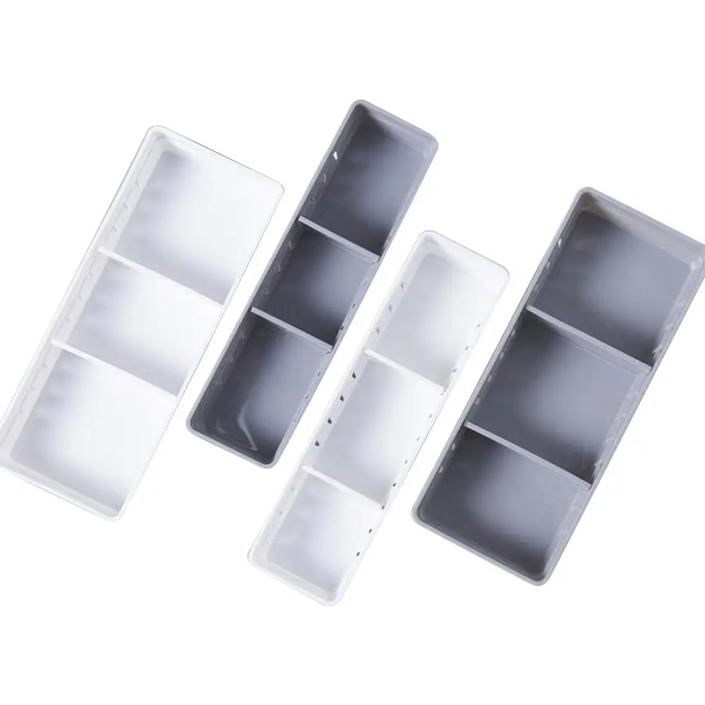 

2PCS Storage Organizer Japanese-style Drawer-separated Packet Holder for Kitchen Tableware
